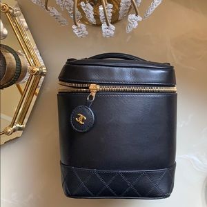 Chanel vanity cosmetic case